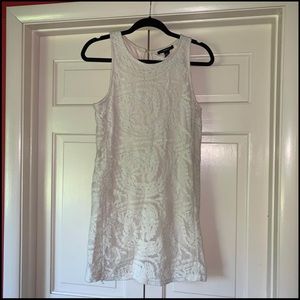 White lace dress